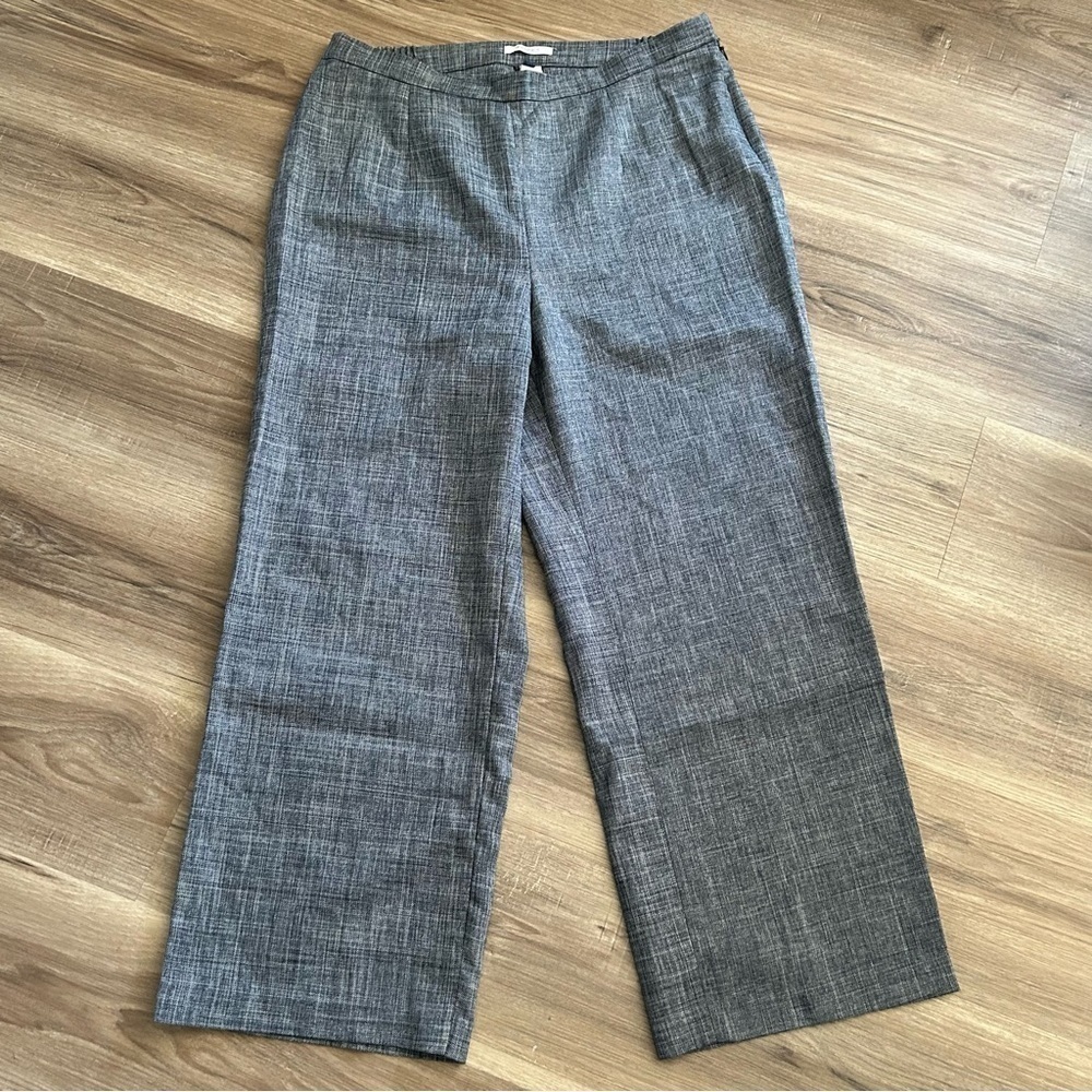 DRESS BARN Blue Straight Leg Slacks Women size 14W